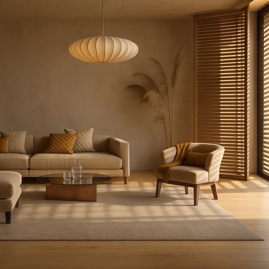 Satori – Pleated Silk Pendant Light