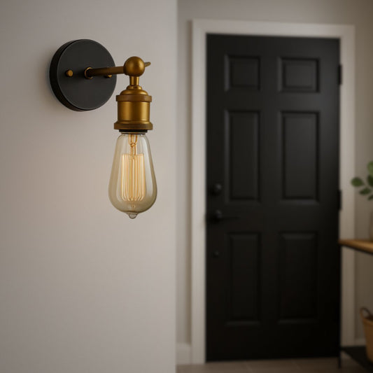 Forde – Vintage Brass Wall Lamp