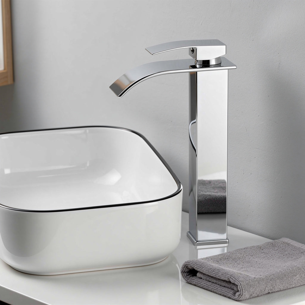 Auraline Waterfall Basin Faucet