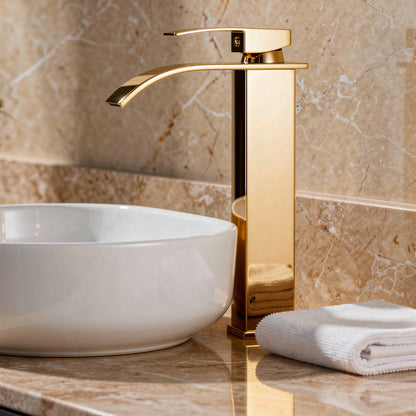 Auraline Waterfall Basin Faucet
