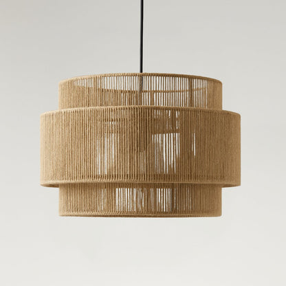 Rawa – Layered Jute Pendant Light