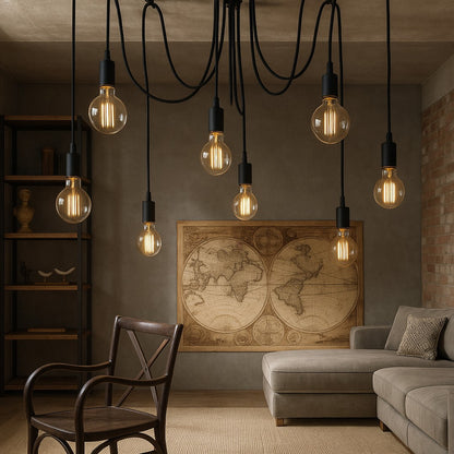 Naro – Multi-Arm Spider Chandelier