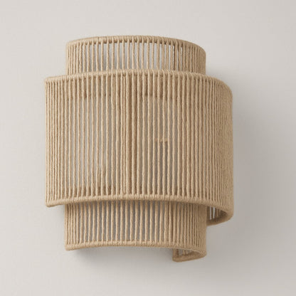 Rawa – Layered Jute Wall Light