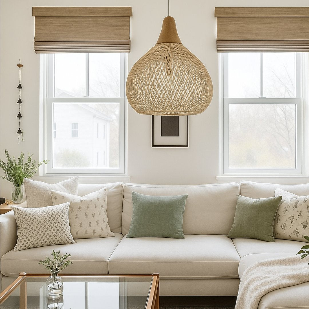 Yume – Floating Fabric Pendant Light