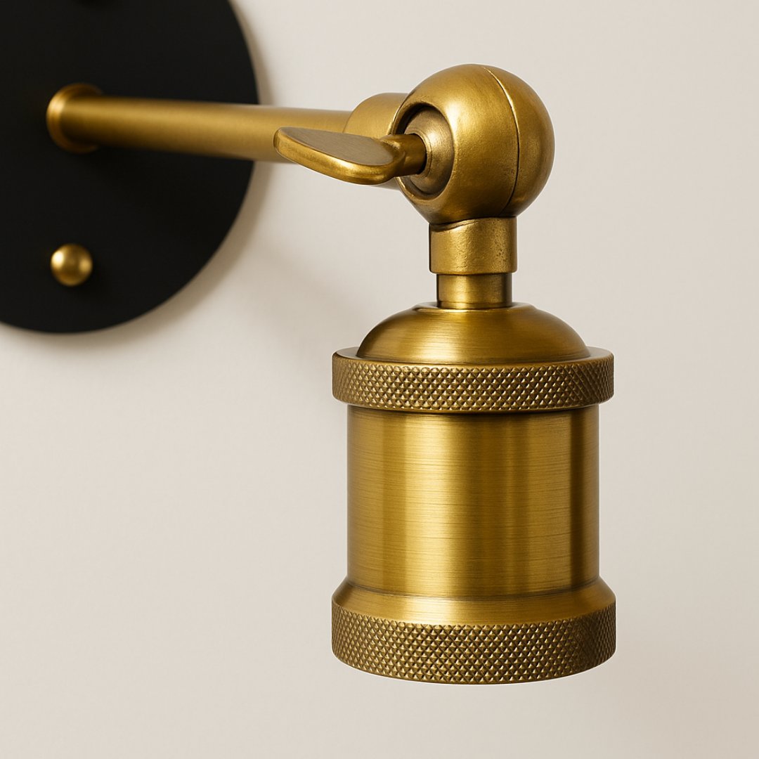 Forde – Vintage Brass Wall Lamp
