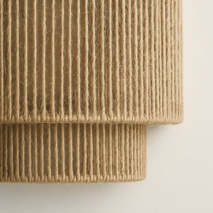 Rawa – Layered Jute Wall Light