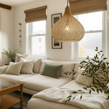 Yume – Floating Fabric Pendant Light