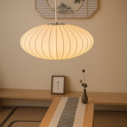 Satori – Pleated Silk Pendant Light