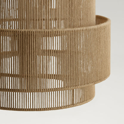 Rawa – Layered Jute Pendant Light
