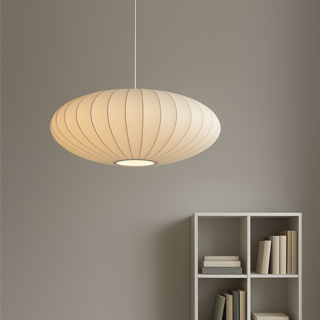 Satori – Pleated Silk Pendant Light