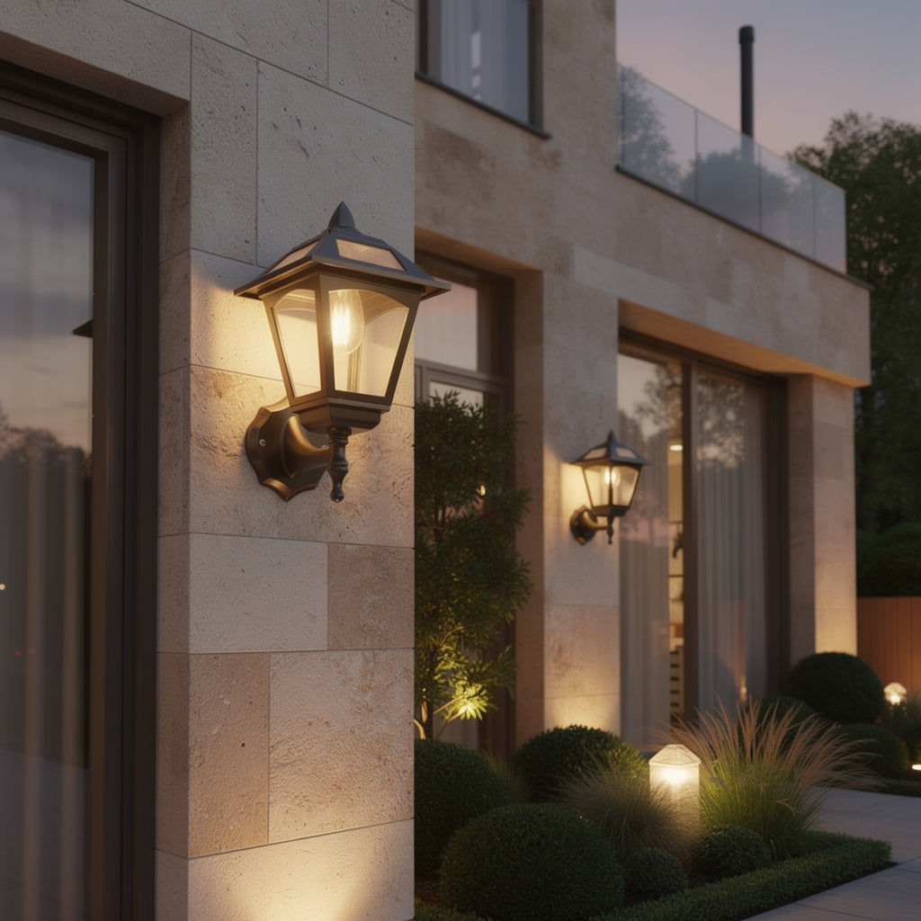 Classical Outdoor Solar Wall Light