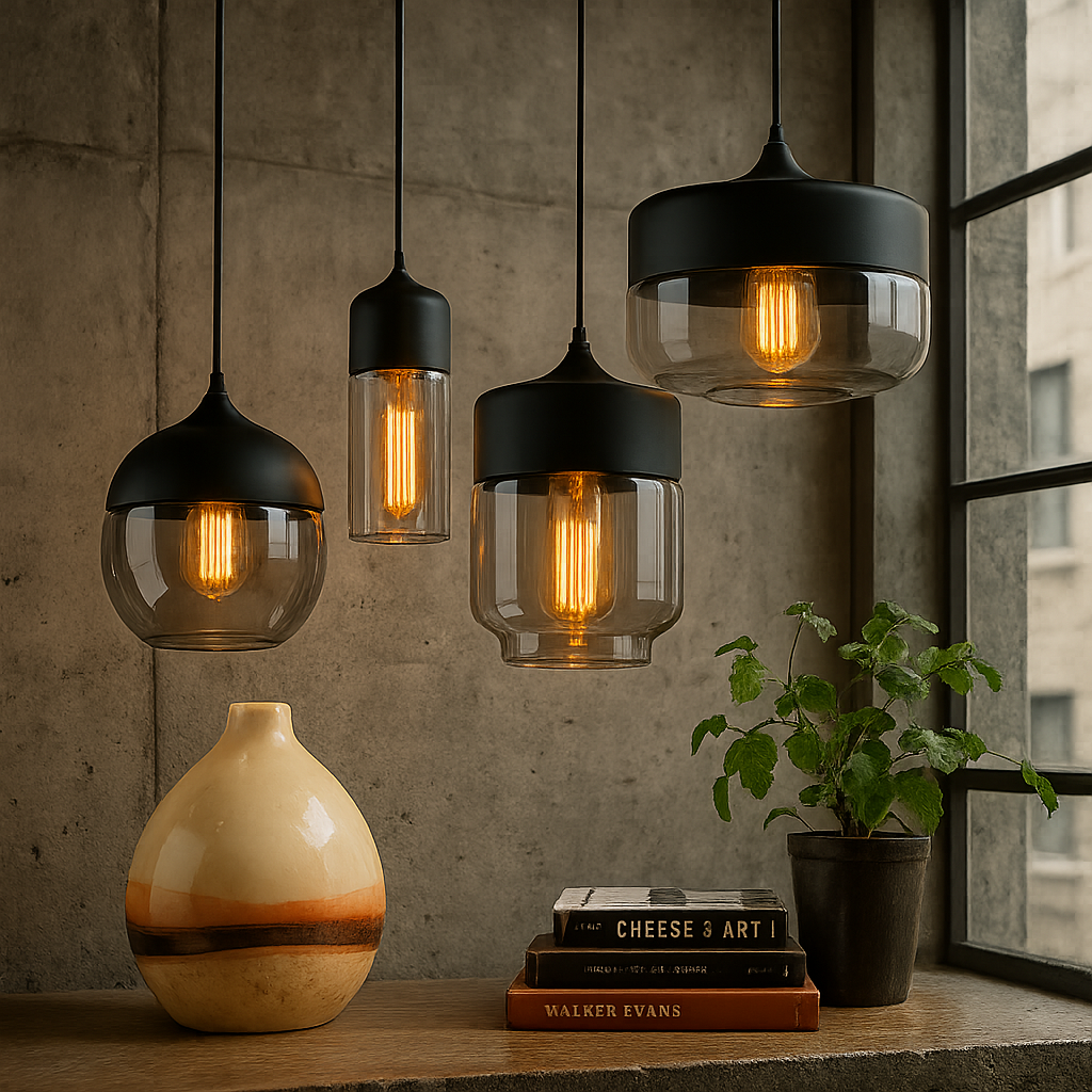 Vetra – Modern Nordic Glass Pendant Light