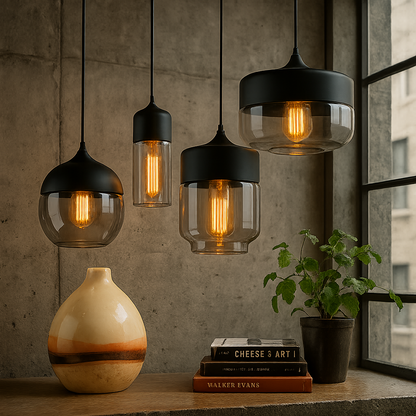 Vetra – Modern Nordic Glass Pendant Light